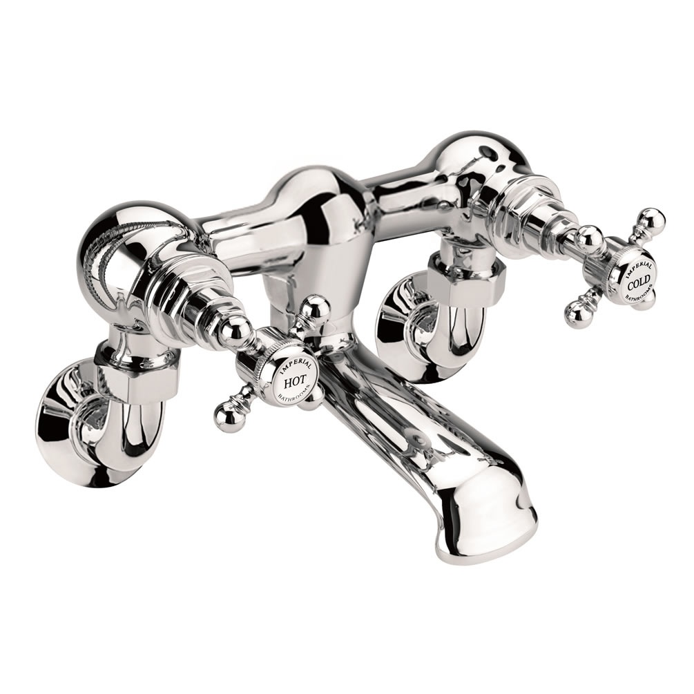 Imperial Lichfield Chrome Wall Mounted Bath Filler